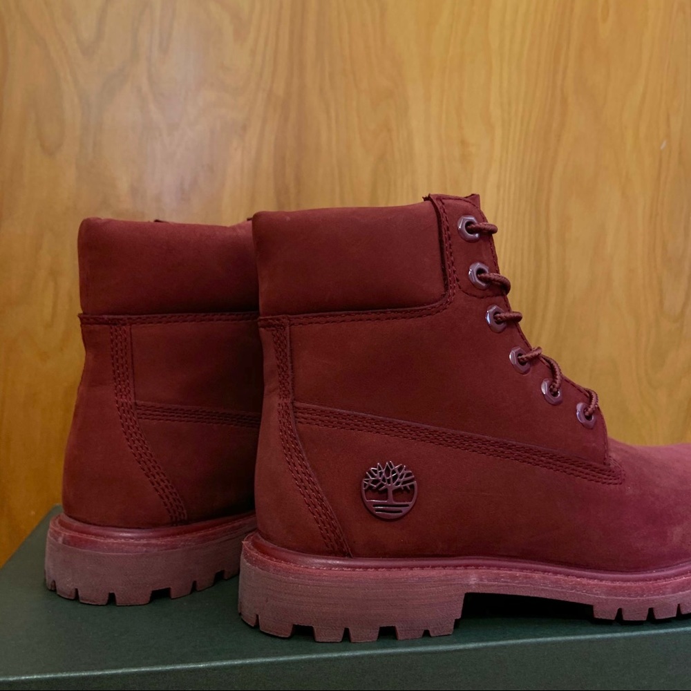 Timberland Premium 6” Waterproof Boot - Dark Red